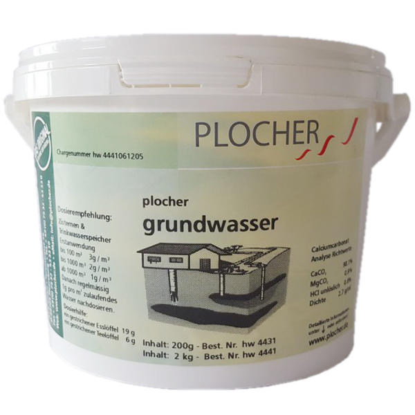 Plocher Grundwasser cc 2 kg